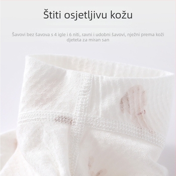 Novorođeni bebin top u stilu monaha, okrugli izrez, 100% pamuk, nježna obrada, ljeto