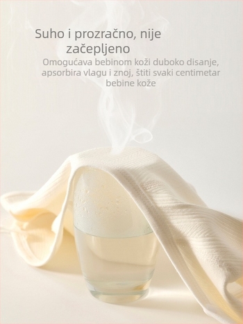 Beba pamuk majica s dizajnom polu-leđa, unisex, Sigurnost Klasa A, 100% pamuk, okrugli ovratnik, cijele sezone