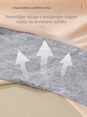 Za djevojčice: sigurnosne hlačice od ledenog svile, 2-u-1 leggings donje rublje, Klasa A, Nylon 79,1%