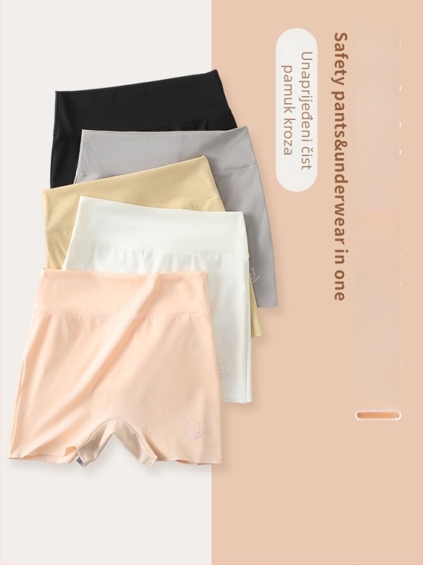 Za djevojčice: sigurnosne hlačice od ledenog svile, 2-u-1 leggings donje rublje, Klasa A, Nylon 79,1%