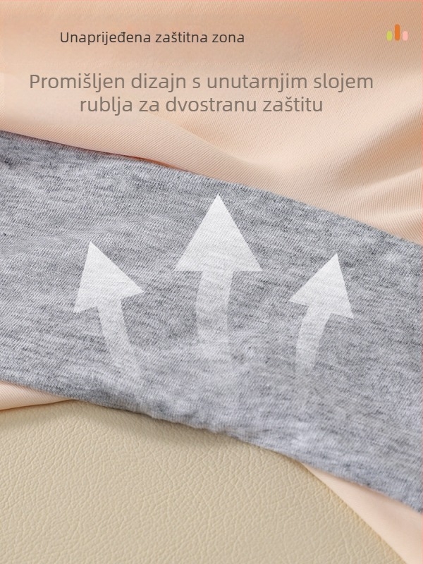 Za djevojčice: sigurnosne hlačice od ledenog svile, 2-u-1 leggings donje rublje, Klasa A, Nylon 79,1%