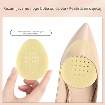 Prednja podložna jastučica za casual cipele, stil pola jastuka, model Forefoot pad, funkcija uloška: prednji dio uloška, marka Friendly