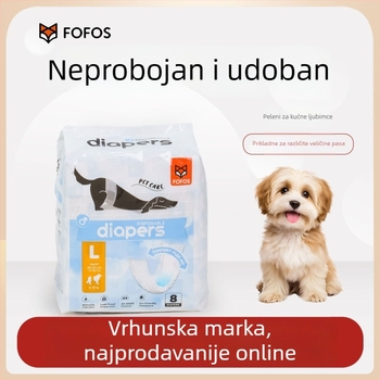 Pelenice za pse s debelim upijajućim jastučićima za mokraću – ne tkanina – svakodnevna uporaba, putovanja, više kućnih ljubimaca