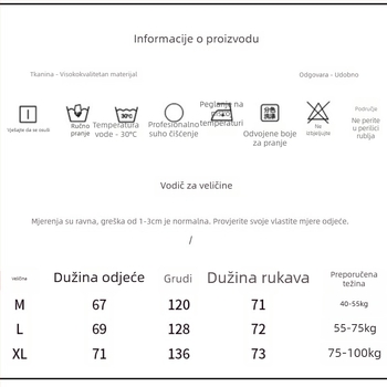Ženski kardigan s zipom, stojeći ovratnik, dugi rukavi, širokog kroja, smjesa pamuka i poliestera