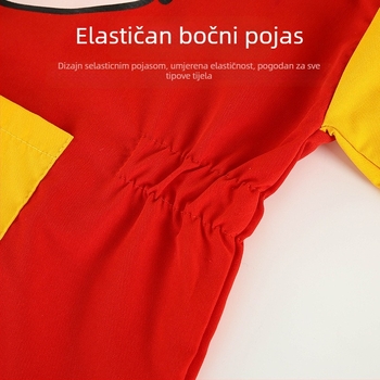 Dječji vodootporni jednodijelni kombinezon s dugim rukavima, crtani uzorak, 100% poliester, marka Anbei Child, sigurnosna razina A