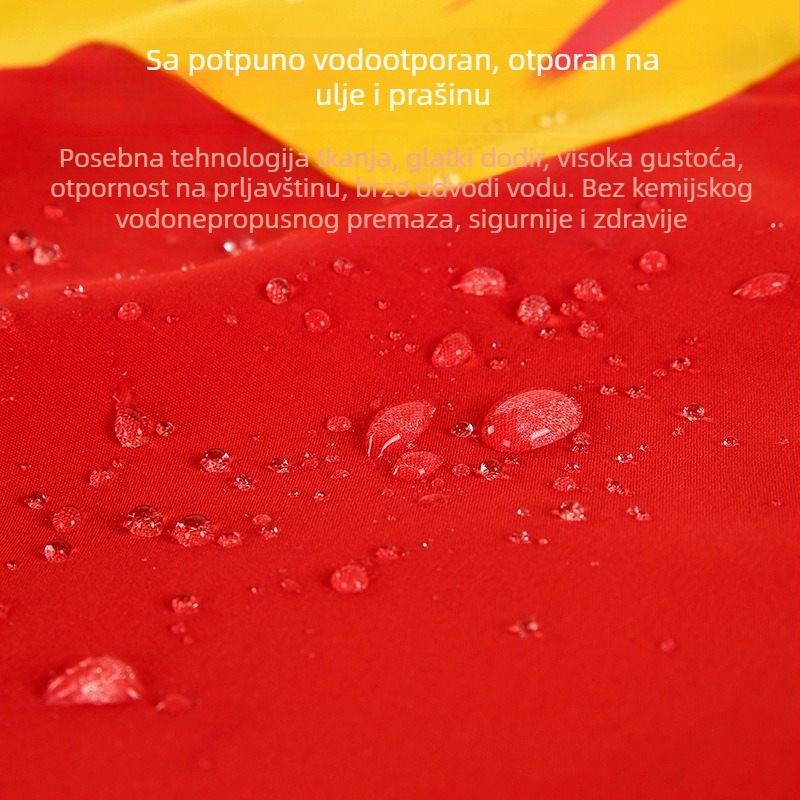 Dječji vodootporni jednodijelni kombinezon s dugim rukavima, crtani uzorak, 100% poliester, marka Anbei Child, sigurnosna razina A