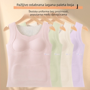 Termo gornji dio za djevojčice s kapuljačom, dvostruki sloj, gusta poliester tkanina, životinjski uzorak, velur podstava