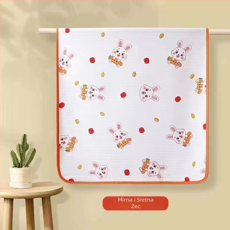 Beebi madrac-jastučnica s dvostrukim džakardom, pamukom i TPU vodootpornim slojem, crtani stil, prilagodljiva obrada, privatna oznaka dostupna