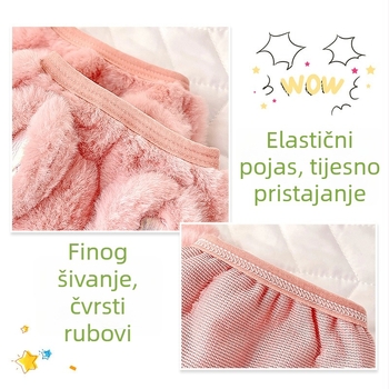 Dječji rukavi za podlakticu - topli, crtani uzorak (Zima, Crtani uzorak, 100% pamuk, Kumquat)