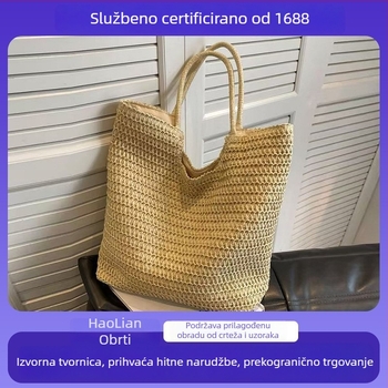 Papirnata Tote torba, unisex stil, vertikalni kvadratni oblik, otvoreni vrh