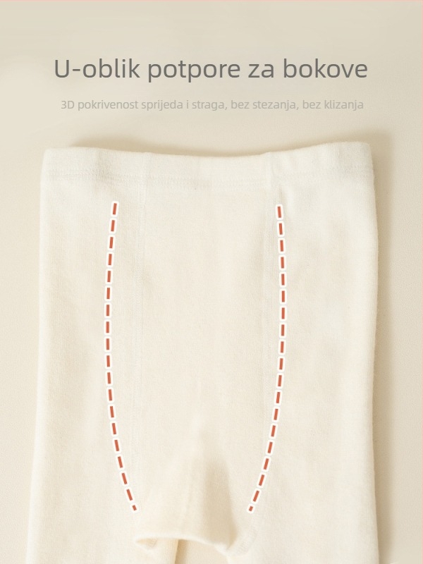 Dječje hulahopke s nogom – prozračne, jacquard tkano, poliester, proljeće i jesen, visoka elastičnost