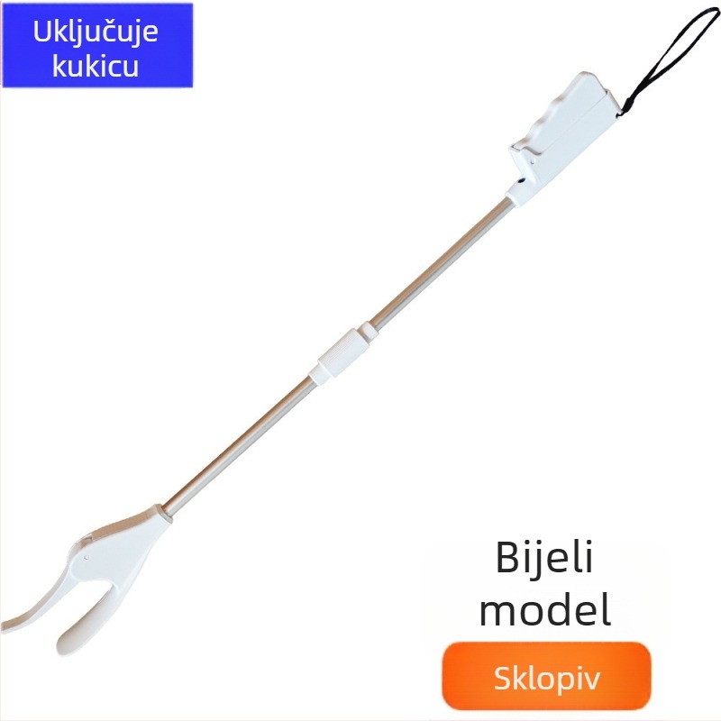 Višenamjenski pomoćnik za cipele s dugačkom ručkom i klipom — Model 20524654, za starije osobe i trudnice