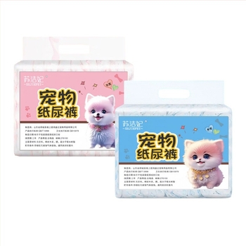 Pelene za pse Su jiefei za kućne ljubimce — netkani materijal i PE folija, pakiranje 10 kom, ovlaštena privatna marka