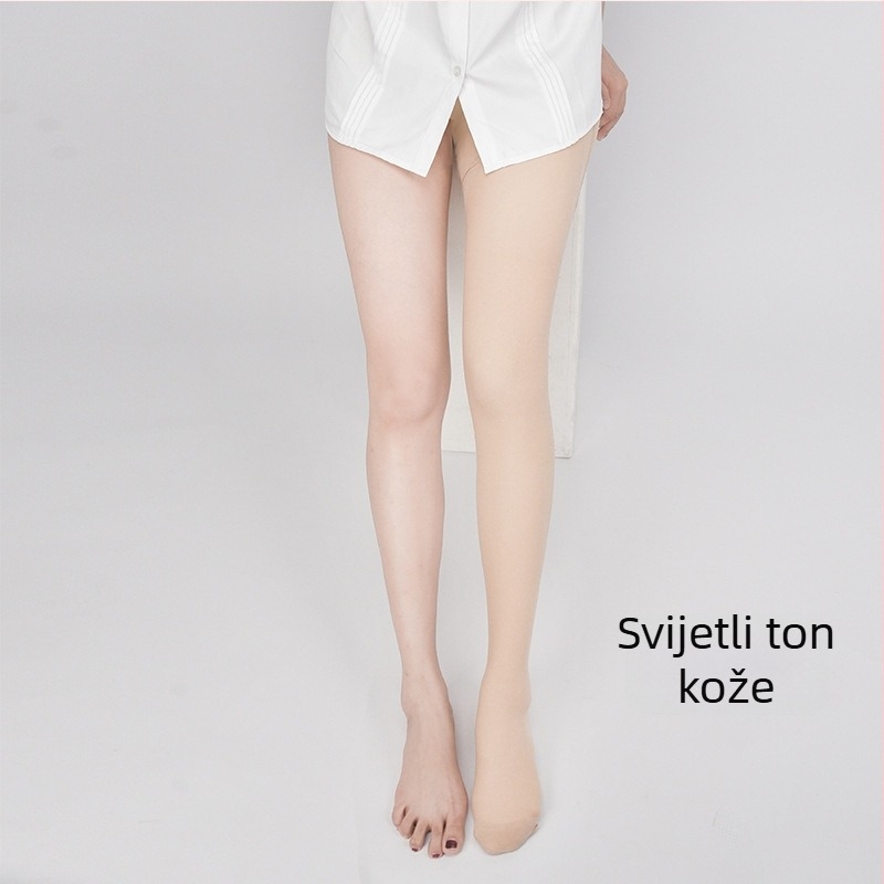 Tajice s flecom podstavom stražnjice i oblikovanjem, srednja debljina, jednofarbni uzorak