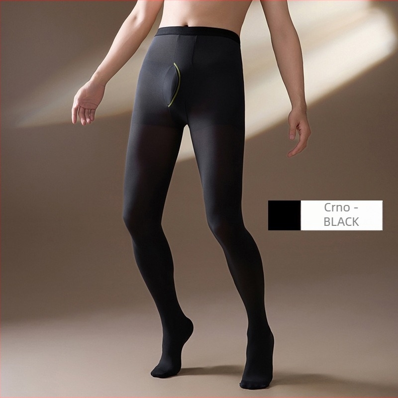 Muške baršunaste hulahopke za jesen/zimu – visoka elastičnost, toplo, vertikalni otvor, srednja debljina