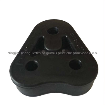 Qi Sen gumeni držač za auspušnu cijev automobila, universalni, dizajn s tri otvora