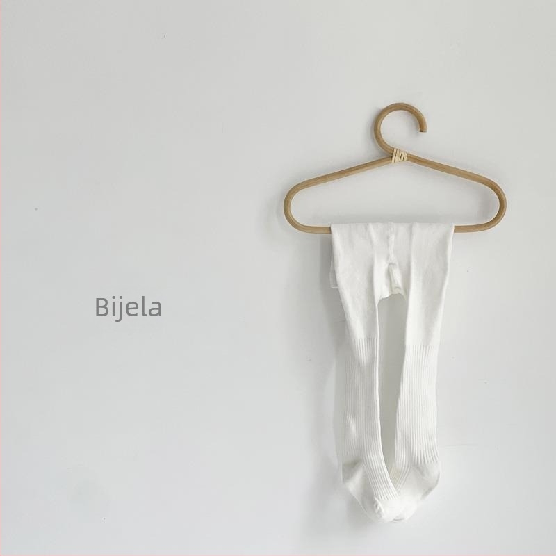 Dječje tajice od pamuka za djevojčice, dvostruka igla, prozračne, jednobojne, proljeće i jesen