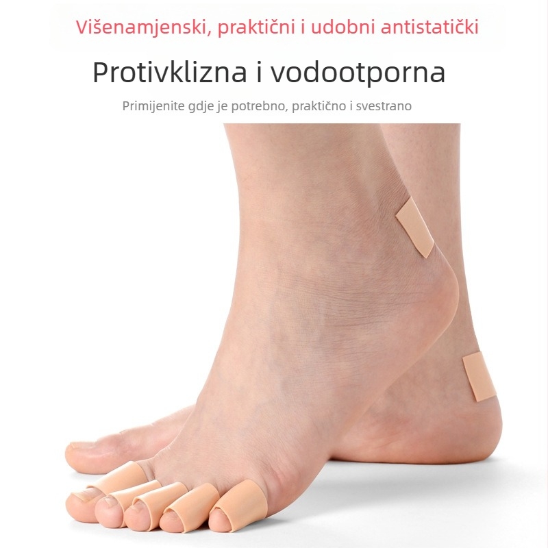 Protuklizirajući podloga za petu za obuću — stabilizirajuće podstave pete, pogodna za tenisice, kožne cipele, čizme i sandale, svakodnevna upotreba, sve sezone