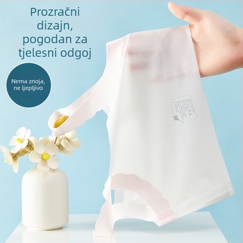 Ljetna antibakterijska bezšivna majica za djevojčice u ranoj pubertetu, od Ice Silk