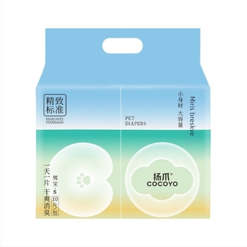 COCOYO Claw Pelenе za pse s podlogom za urin – dezodorirajuće i zaštita od curenja, 10 kom./pak., 3S mekani netkani materijal