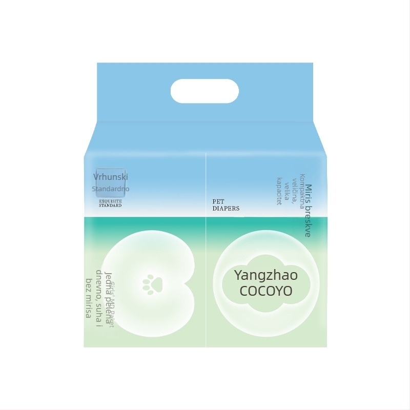 COCOYO Claw Pelenе za pse s podlogom za urin – dezodorirajuće i zaštita od curenja, 10 kom./pak., 3S mekani netkani materijal