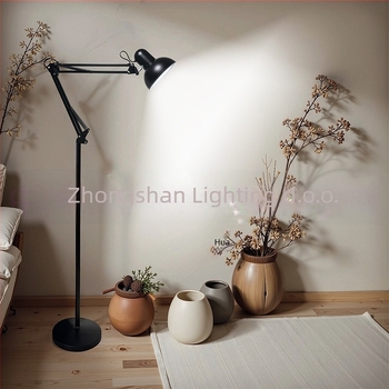 Podna svjetiljka FF005, Nordic stil, LED, napon ≤36V, sjenilo od željeza, 1 izvor svjetla