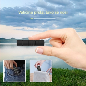 LED kamping i radno svjetlo s Type-C punjenjem, ručno pogonjeno, 20W, ugrađena polimern baterija, domet iznad 500 m