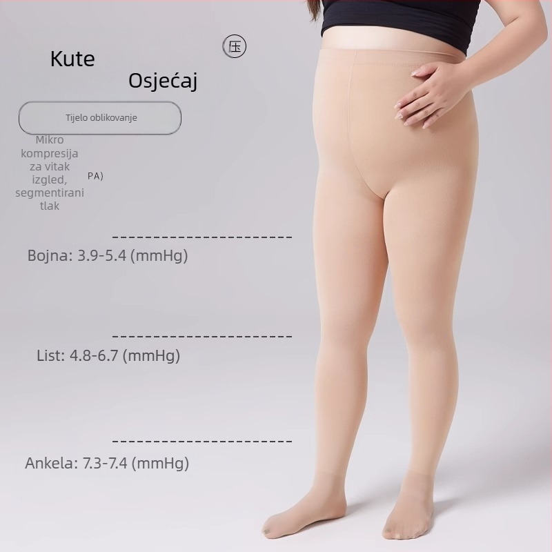 Baršunaste hlačne čarape s fleece podstavom, jednobojni dezen, srednja debljina