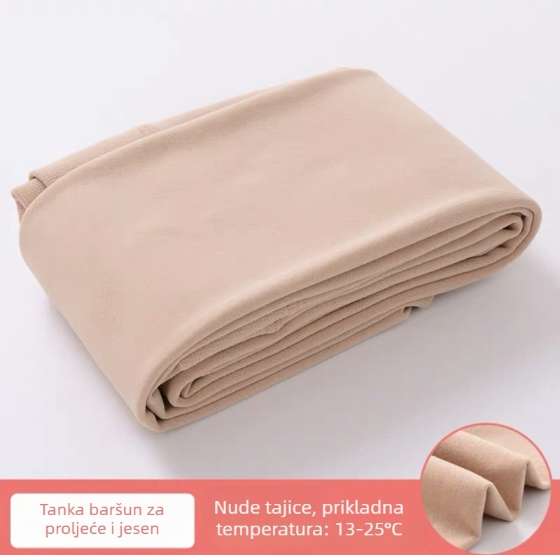 Dječje hulahopke za ples s flis podstavom i debelom najlonskom tkaninom, prozračne i upijaju znoj