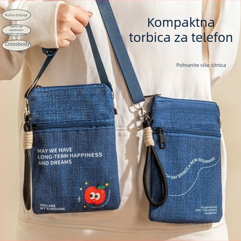 Držač putovnice (platno; zatvarač; džep za certifikat; vertikalni kvadratni oblik; unisex)