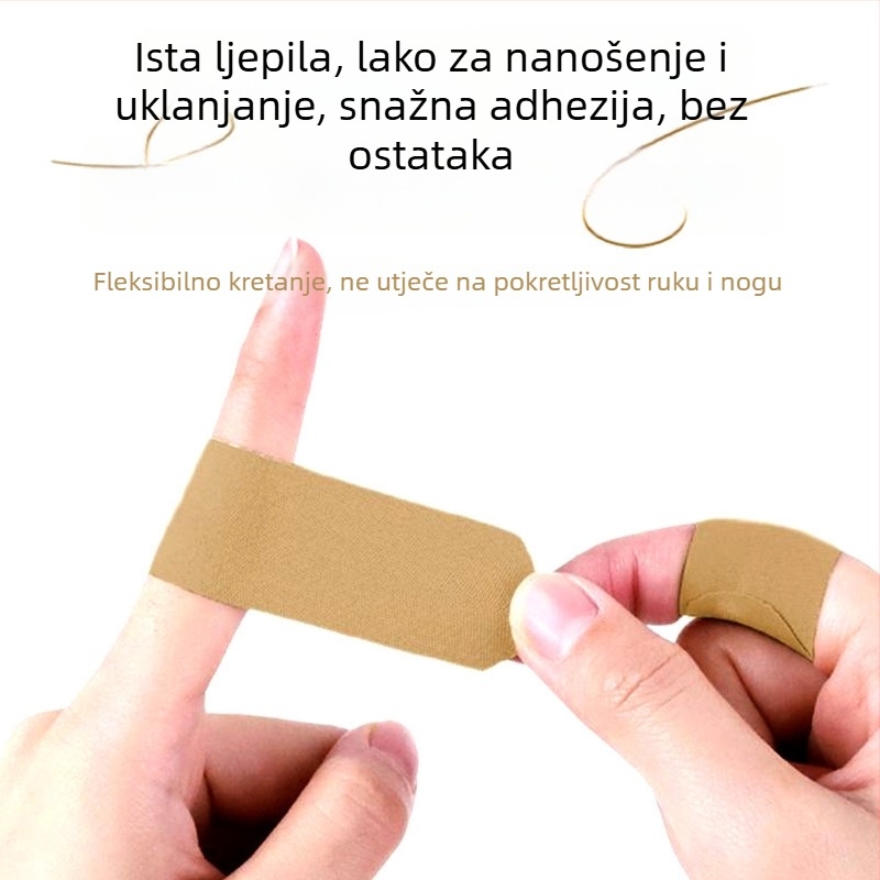 Flaster s konjskim uljem za ispucalu kožu ruku i stopala, 50 flastera u kutiji, tekstura masti, biljni miris