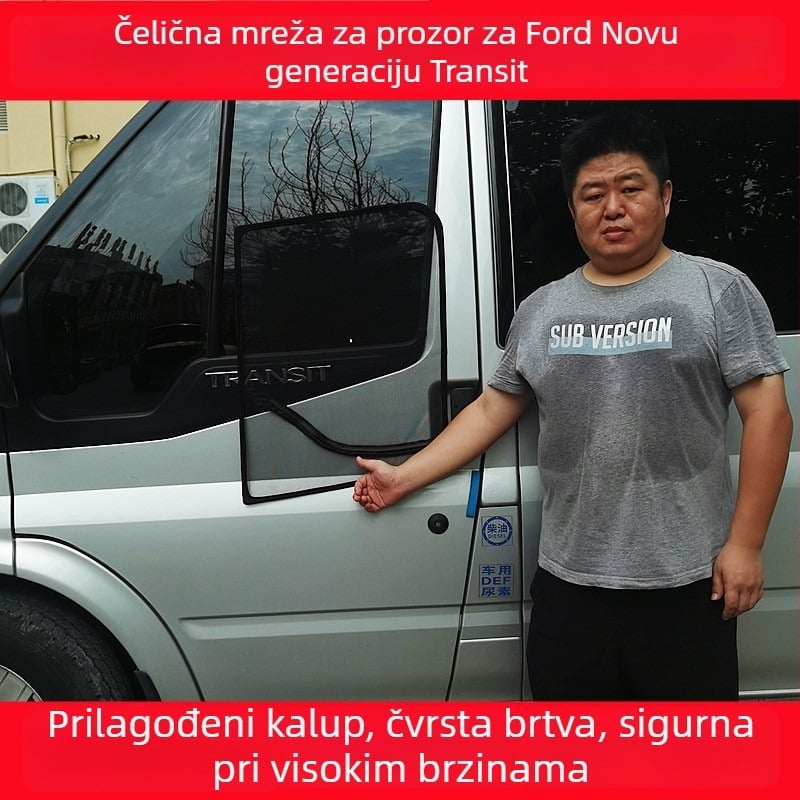 Automobilski ekran protiv komaraca s magnetskim čeličnim okvirom, mreža, prozirni tip, viseći tip, univerzalna primjena