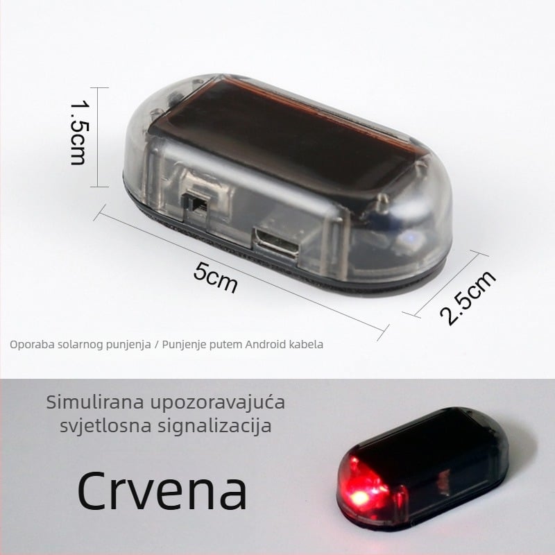 Dazzling analogno antifurt svjetlo za automobil, univerzalni model, Vrsta: Drugo