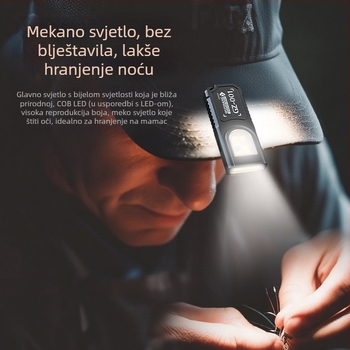 LED radna svjetiljka, 3W, ABS kućište, punjiva, prijenosna mini, domet do 50 m