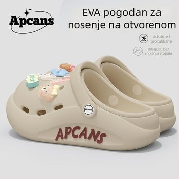 Ženske EVA klogs u Crocs stilu, protuklizne, potpora luka, debeli potplat (2025)
