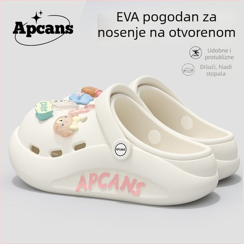 Ženske EVA klogs u Crocs stilu, protuklizne, potpora luka, debeli potplat (2025)