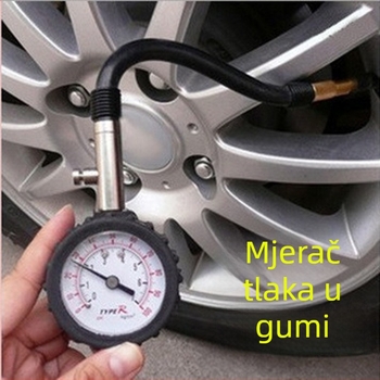 Manometar tlaka u gumama s dugim cijevima, digitalni zaslon, visoka preciznost, višenamjenski, ventil za ispuštanje