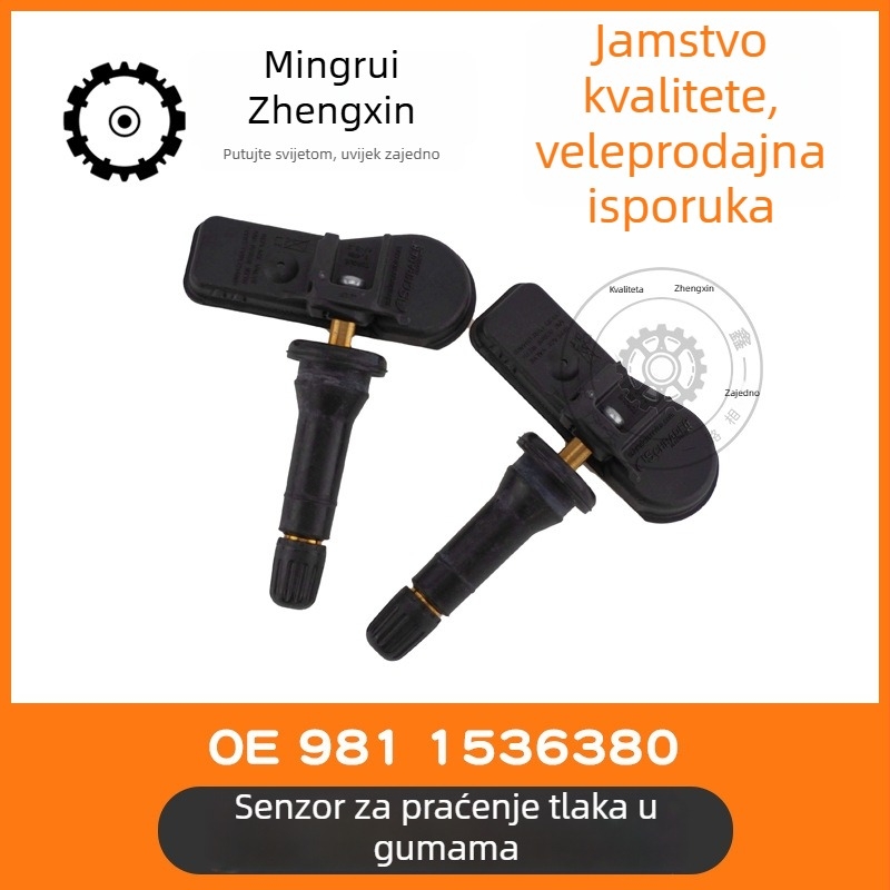 Senzor tlaka u gumama 9811536380 za Peugeot Citroën 308/508/3008; ugrađena montaža; visoka preciznost; kompatibilni modeli 308, 508, 3008