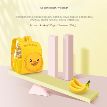 Ruksak za vrtić, vodootporan, velike kapacitete, protiv gubitka, unisex, za školu; materijal: Oxford tkanina, podstava: najlon, zakrivljene naramenice