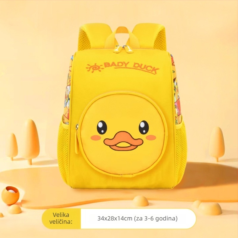 Ruksak za vrtić, vodootporan, velike kapacitete, protiv gubitka, unisex, za školu; materijal: Oxford tkanina, podstava: najlon, zakrivljene naramenice