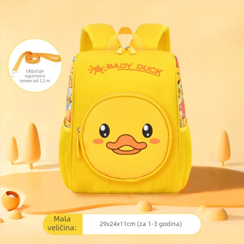 Ruksak za vrtić, vodootporan, velike kapacitete, protiv gubitka, unisex, za školu; materijal: Oxford tkanina, podstava: najlon, zakrivljene naramenice