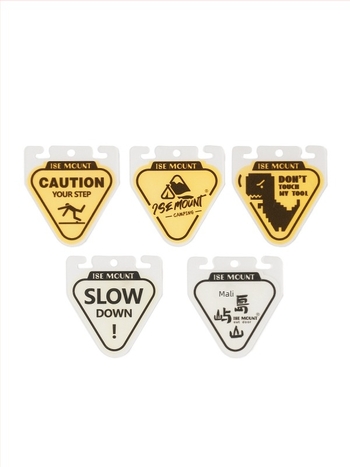 ISE MOUNT Vanjski svjetleći upozoravajući znak za kampiranje, prijenosna PP ploča, trokutasto svjetlo