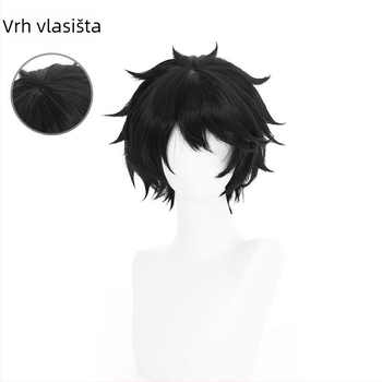 Li Yu Ting cosplay perika — vlakno otporno na visoke temperature, srednje duga kosa, anime stil