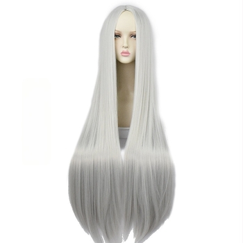 Anime cosplay wig s motivom pauka; kosa od visokotemperaturnog vlakna; težina oko 380–400 g; obrada: mehanička; nije pogodno za toplo farbanje