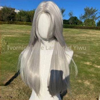 Perika s dugim ravnim pramenovima, japanska svila, model SM014, mehanizam, jednostavna za nošenje, svakodnevna upotreba