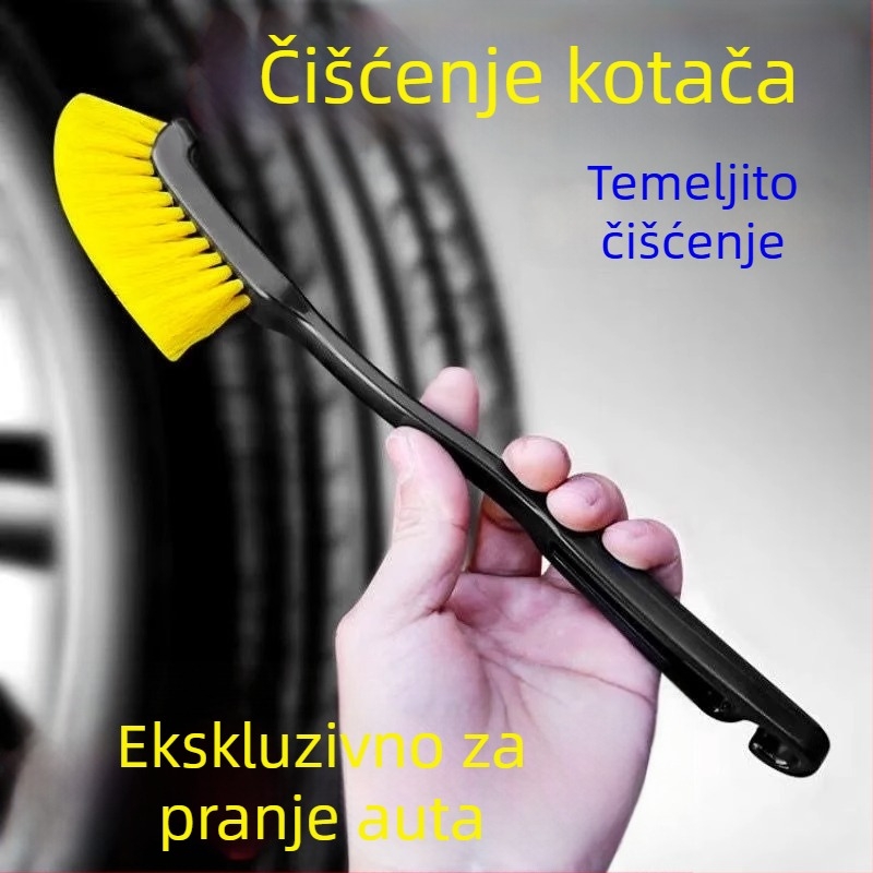 Qiwang Četka za pranje auta — plastična, za čišćenje felgi, guma i šavova
