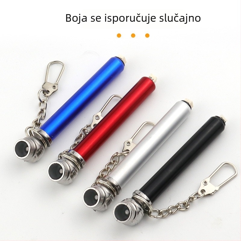 Joist manometar za tlak u gumama, prijenosni s lancem, brzo mjerenje tlaka, sučelje tipa pritiska za čvrsto i izdržljivo brtvljenje