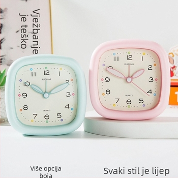 Qingyi budilica za učenike s LCD zaslonom i analognо-numeričkim prikazom, napajanje baterijom, glatko kretanje sekundne kazaljke, 32 mm debljina, plastično kućište