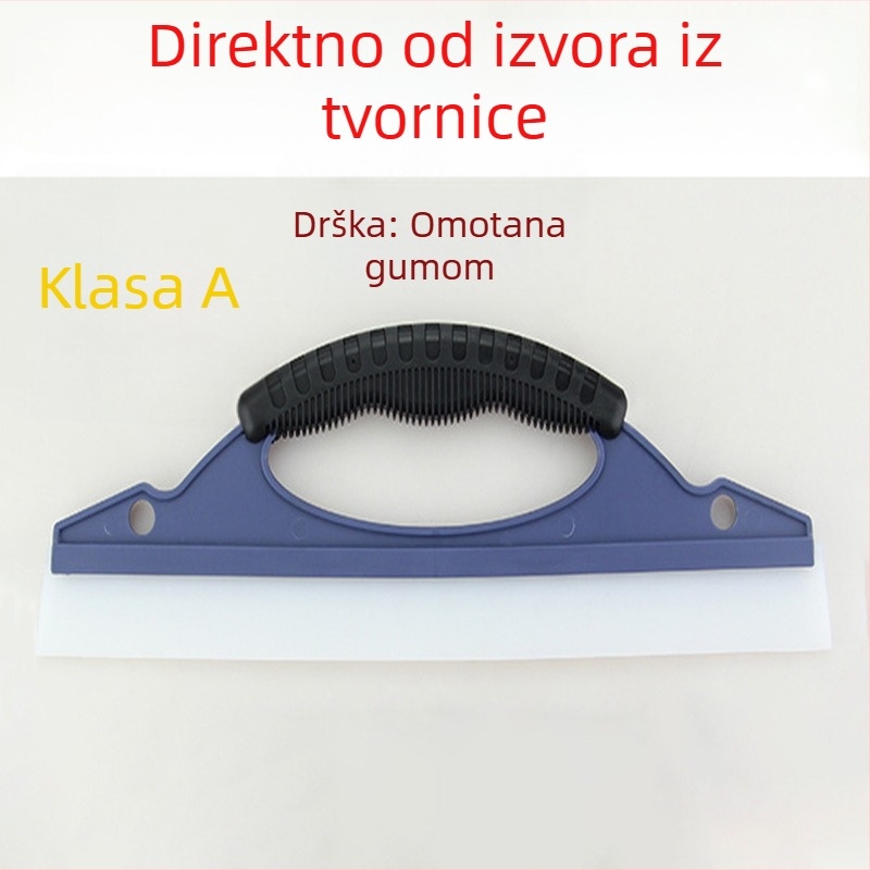 D-oblik scraper za staklo automobila, silikonasta oštrica, poboljšana ravna oštrica, glava u obliku slova T