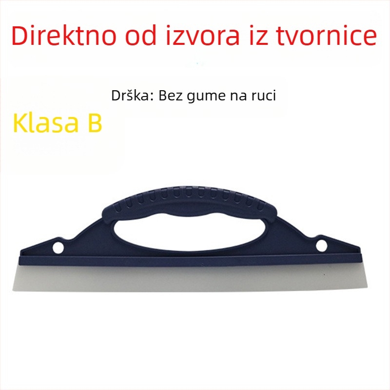 D-oblik scraper za staklo automobila, silikonasta oštrica, poboljšana ravna oštrica, glava u obliku slova T